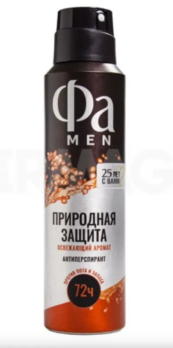 FA MEN антиперспирант природная защита гуарана 150мл спрей